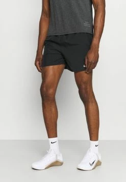 Nike Performance CHALLENGER - Sports Shorts - Black/silver