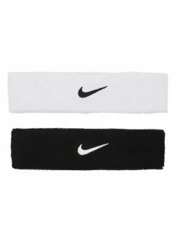 Nike Performance HEADBAND UNISEX - Sweatband - Black/white -Nike Performance store 56b942af283d4cc597948aa23191b65e