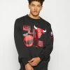 Nike Performance NBA CHICAGO BULLS COURTSIDE CREW - Sweatshirt - Black