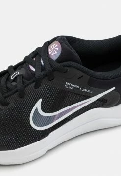 Nike Performance DOWNSHIFTER UNISEX - Neutral Running Shoes - Black/white/dark Smoke Grey -Nike Performance store 56f5575e0b4c4686bdf65640cc99cca8