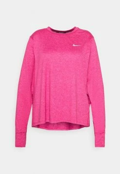 Nike Performance ELEMENT CREW PLUS - Long Sleeved Top - Mystic Hibiscus/pink Prime