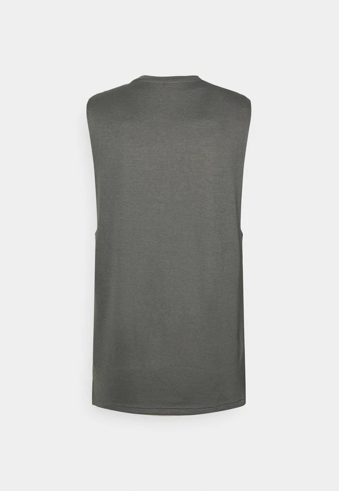 Nike Performance SUPERSET TANK - Top - Iron Grey/black 2 Nike Performance SUPERSET TANK - Top - Iron Grey/black - Image 2