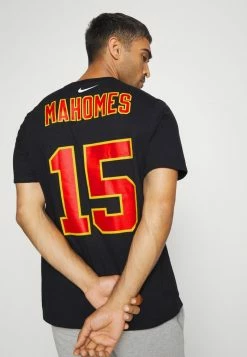 Nike Performance NFL KANSAS CITY CHIEFS MENS NAME AND NUMBER PATRICK MAHOMES - Club Wear - Black -Nike Performance store 5820689bab684b3da1d64f28832b8308