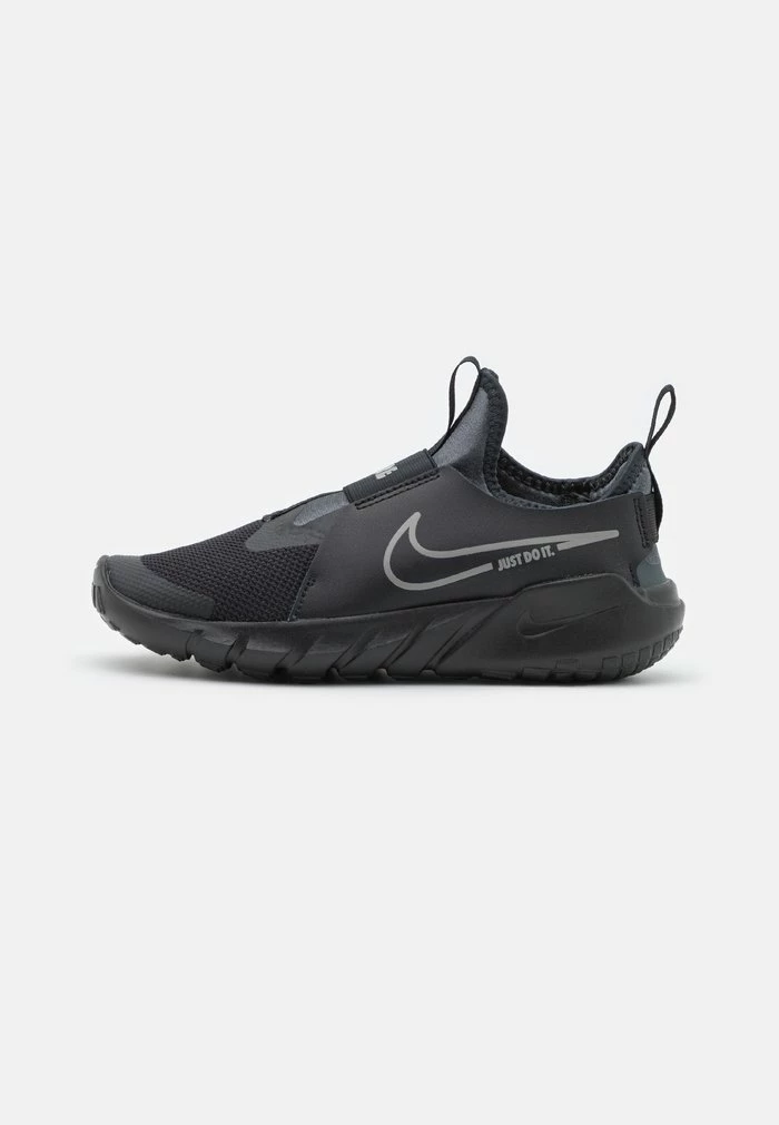 Nike Performance FLEX RUNNER 2 GS UNISEX - Neutral Running Shoes - Black/flat Pewter/anthracite/photo Blue 1 Nike Performance FLEX RUNNER 2 GS UNISEX - Neutral Running Shoes - Black/flat Pewter/anthracite/photo Blue