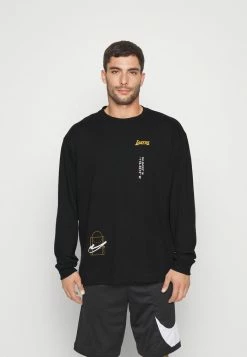 Nike Performance NBA LOS ANGELES LAKERS MAX 90 LONG SLEEVE - Long Sleeved Top - Black 7 Nike Performance NBA LOS ANGELES LAKERS MAX 90 LONG SLEEVE - Long Sleeved Top - Black -Nike Performance store 586509e9a26d403e86a25a8f0da44353