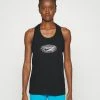 Nike Performance TANK ONE SHINE - Top - Black