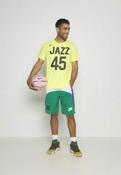 Nike Performance NBA DONOVAN MITCHELL UTAH JAZZ NAME & NUMBER TEE - Club Wear - Yellow Strike -Nike Performance store 58d58966dc7445fbb6a619b9cff40741