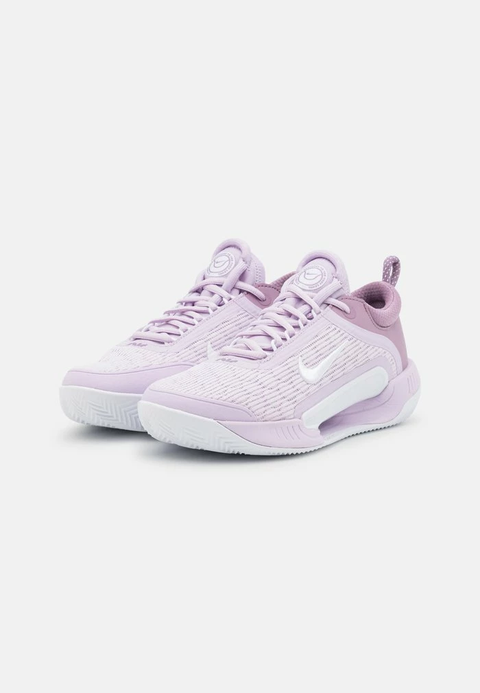 Nike Performance COURT ZOOM NXT CLAY - Clay Court Tennis Shoes - Doll/white/amethyst Wave/volt 2 Nike Performance COURT ZOOM NXT CLAY - Clay Court Tennis Shoes - Doll/white/amethyst Wave/volt - Image 2