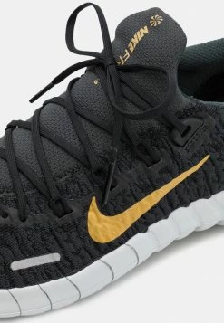 Nike Performance FREE RN 5.0 NEXT NATURE - Minimalist Running Shoes - Dark Smoke Grey/metallic Gold/coin Black -Nike Performance store 597bd39280b24ae7b9f2d5ea62baf0f7