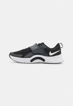 Nike Performance RENEW RETALIATION 4 - Training Shoe - Black/dark Smoke Grey/white