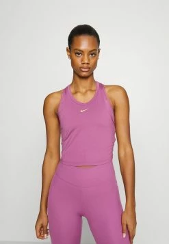 Nike Performance ONE LUXE - Top - Light Bordeaux/metallic Gold