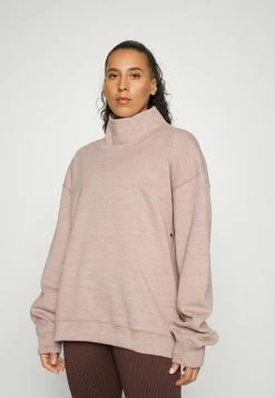 Nike Performance EARTH DAY - Sweatshirt - Desert Dust/iron Grey