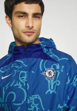 Nike Performance CHELSEA LONDON JACKET - Training Jacket - Rush Blue/chlorine Blue/white -Nike Performance store 5b56ab475a25438684d11c5b3c2c0448