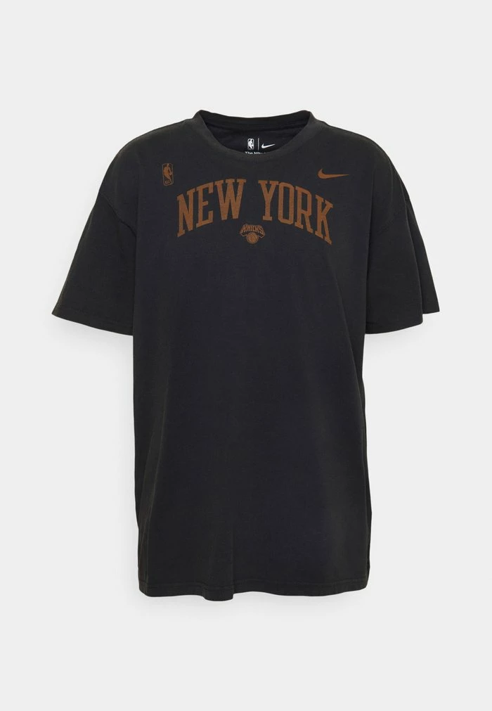 Nike Performance NBA NEW YORK KNICKS MAX TEE - Club Wear - Black 5 Nike Performance NBA NEW YORK KNICKS MAX TEE - Club Wear - Black - Image 5