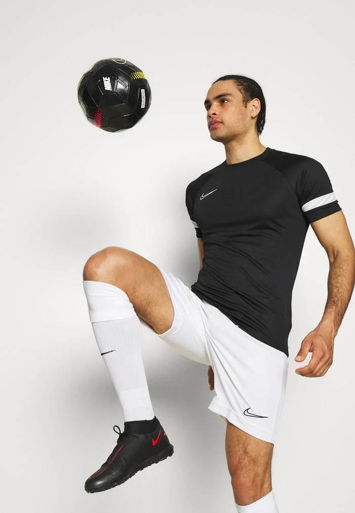Nike Performance ACADEMY 21 - Sports T-shirt - Black/white 4 Nike Performance ACADEMY 21 - Sports T-shirt - Black/white - Image 4