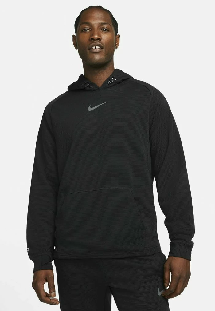 Nike Performance Hoodie - Black Black Iron Grey 1 Nike Performance Hoodie - Black Black Iron Grey