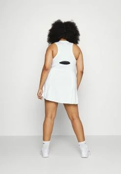 Nike Performance VICTORY DRESS PLUS - Sports Dress - White/black -Nike Performance store 5d2344bc2a564da0a74dfa3fa0531d30