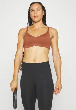 Nike Performance ALATE MINIMALIST BRA - Light Support Sports Bra - Red Bark/cacaowow -Nike Performance store 5d860cff9f174120940b69b680a41eff
