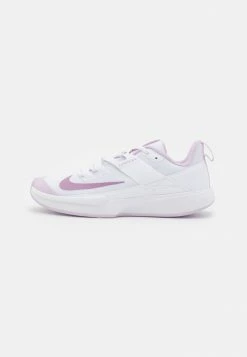 Nike Performance COURT VAPOR LITE - Multicourt Tennis Shoes - White/amethyst Wave/doll
