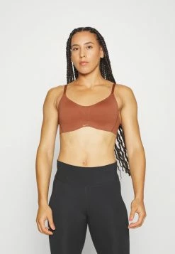 Nike Performance ALATE MINIMALIST BRA - Light Support Sports Bra - Red Bark/cacaowow