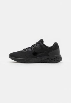Nike Performance W NIKE REVOLUTION 6 NN - Neutral Running Shoes - Black/dark Smoke Grey