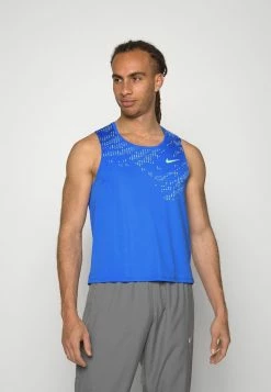 Nike Performance MILER TANK - Top - Medium Blue/light Marine