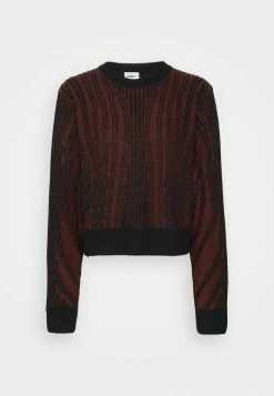 Nike Performance COVER UP - Jumper - Oxen Brown/black