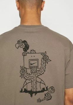 Nike Performance TEE SUSTAINABLE - Print T-shirt - Olive Grey -Nike Performance store 5ea0f3488e634b50a17bf985874bd40a