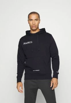 Nike Performance PARIS GERMAIN HOODIE - Club Wear - Oil Grey/white