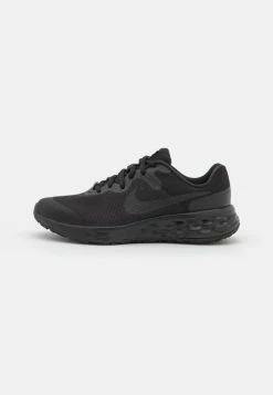 Nike Performance REVOLUTION 6 UNISEX - Neutral Running Shoes - Black/dark Smoke Grey