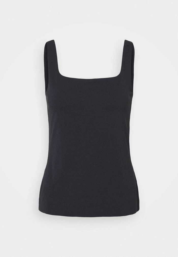 Nike Performance THE YOGA LUXE TANK - Top - Black/dark Smoke Grey 4 Nike Performance THE YOGA LUXE TANK - Top - Black/dark Smoke Grey - Image 4