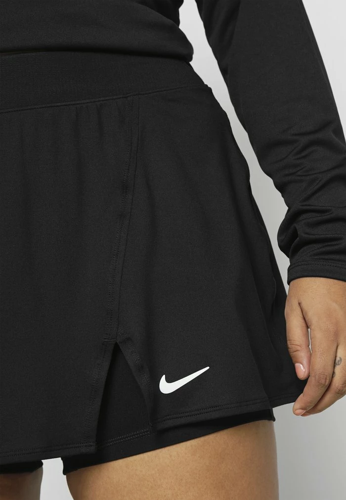 Nike Performance COURT VICTORY SKIRT PLUS - Sports Skirt - Black/white 6 Nike Performance COURT VICTORY SKIRT PLUS - Sports Skirt - Black/white - Image 6