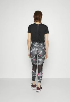 Nike Performance FAST - Leggings - Photon Dust/black/silver -Nike Performance store 5f7a05a7bbdd43ceb5894d201c82c28e