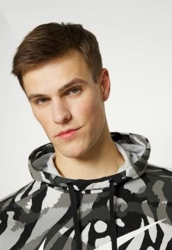 Nike Performance DRY - Hoodie - Black/white -Nike Performance store 5f994dcf81484354a5d07806476aceaf