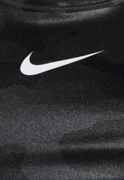 Nike Performance CAMO BRA - Medium Support Sports Bra - Smoke Grey/white -Nike Performance store 5faa765c290947f4bf8752e39d448ae7