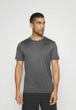 Nike Performance STATIC - Sports T-shirt - Iron Grey/light Smoke Grey/heather/black