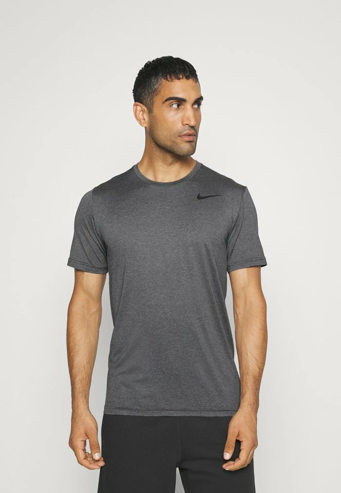 Nike Performance STATIC - Sports T-shirt - Iron Grey/light Smoke Grey/heather/black 1 Nike Performance STATIC - Sports T-shirt - Iron Grey/light Smoke Grey/heather/black