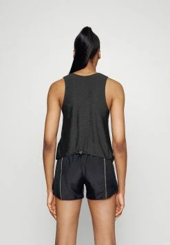 Nike Performance AIR TANK - Top - Black/dark Smoke Grey -Nike Performance store 6015dddfe2054252a02ce59e37419a7a