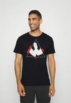 Nike Performance TEE HUMOR - Sports T-shirt - Black