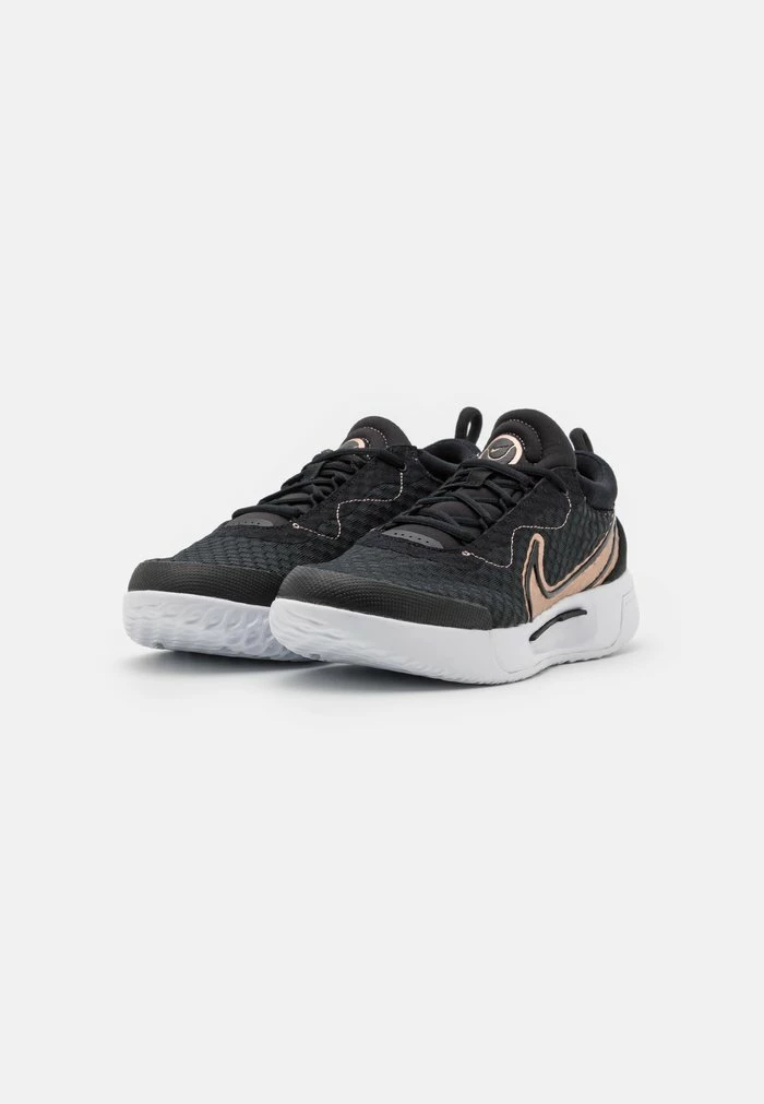 Nike Performance COURT ZOOM PRO - Multicourt Tennis Shoes - Black/metalic Red Bronze/white 2 Nike Performance COURT ZOOM PRO - Multicourt Tennis Shoes - Black/metalic Red Bronze/white - Image 2