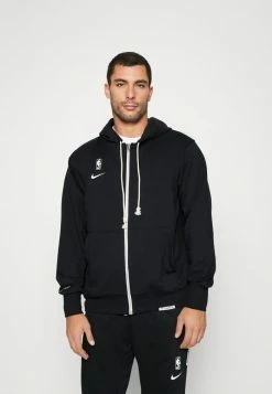 Nike Performance NBA TEAM 31 FULL ZIP - Zip-up Sweatshirt - Black/pale Ivory