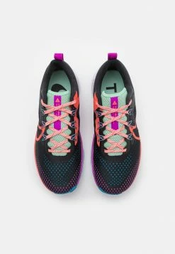 Nike Performance REACT PEGASUS TRAIL 4 - Trail Running Shoes - Black/magic Ember/vivid Purple/enamel Green/laser Blue -Nike Performance store 6102e3024fe74f7db820e7ab34989fc7