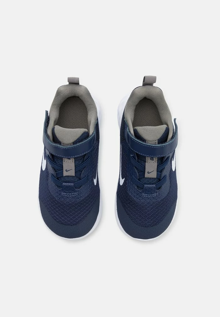 Nike Performance REVOLUTION 6 NN TDV UNISEX - Neutral Running Shoes - Midnight Navy/white/flat Pewter 4 Nike Performance REVOLUTION 6 NN TDV UNISEX - Neutral Running Shoes - Midnight Navy/white/flat Pewter - Image 4