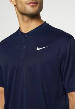 Nike Performance BLADE SOLID - Sports T-shirt - Obsidian/white -Nike Performance store 611f1150bbc649f8a9589f8b9e3d6777