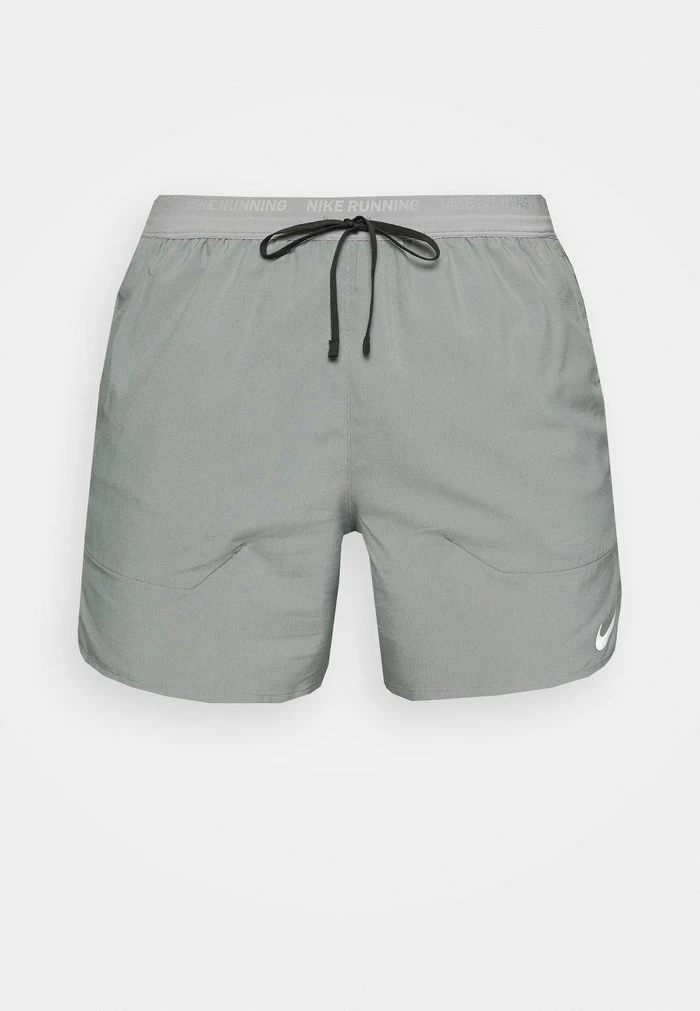Nike Performance STRIDE - Sports Shorts - Smoke Grey/black/silver 4 Nike Performance STRIDE - Sports Shorts - Smoke Grey/black/silver - Image 4