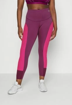 Nike Performance PLUS - Leggings - Sangria/active Pink