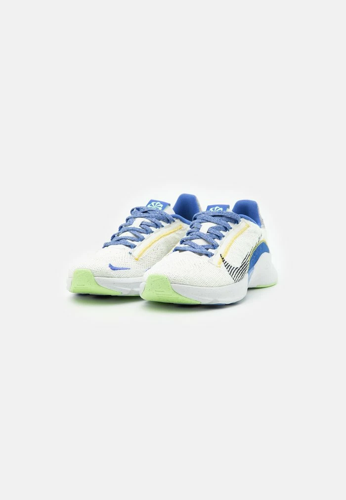 Nike Performance W SUPERREP GO 3 NN FK - Training Shoe - Sail/black/medium Blue/ghost Green/tour Yellow/white 2 Nike Performance W SUPERREP GO 3 NN FK - Training Shoe - Sail/black/medium Blue/ghost Green/tour Yellow/white - Image 2
