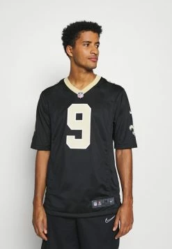 Nike Performance NFL NEW ORLEANS GAME TEAM COLOUR - Club Wear - Black