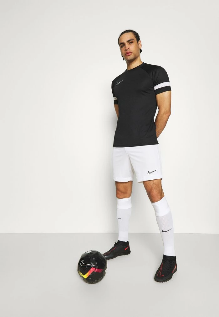Nike Performance ACADEMY 21 - Sports T-shirt - Black/white 2 Nike Performance ACADEMY 21 - Sports T-shirt - Black/white - Image 2