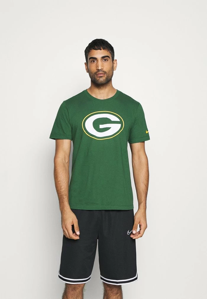 Nike Performance NFL BAY PACKERS LOGO ESSENTIAL - Print T-shirt - Fir 1 Nike Performance NFL BAY PACKERS LOGO ESSENTIAL - Print T-shirt - Fir